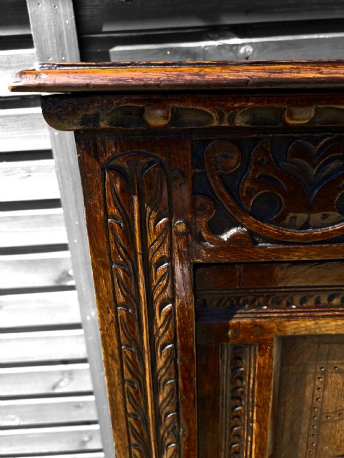17THCENTURY OAK LANCASHIRE BUFFET CUPBOARD - ADDITIONAL PHOTO 3