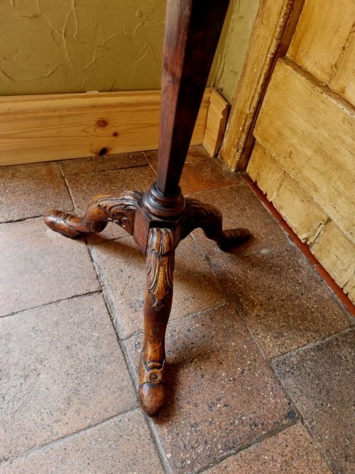 fig 2. AN EARLY ORIGINAL 18THC WALNUT