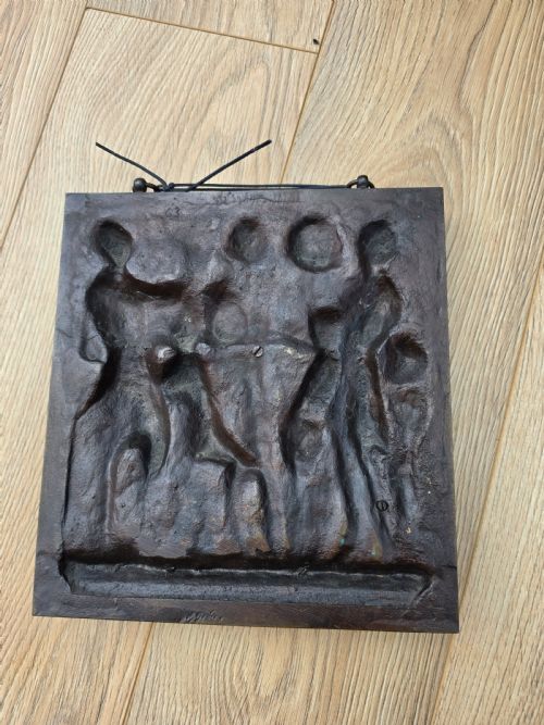 F BARBEDIENNE BRONZE PLAQUE - ADDITIONAL PHOTO 5