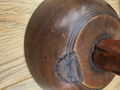 RARE SET OF 19THC WELSH TREEN SCALES - ADDITIONAL PHOTO 4
