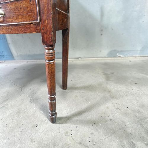 ANTIQUE SMALL L18THE19THC OAK DRESSER BASE - ADDITIONAL PHOTO 4