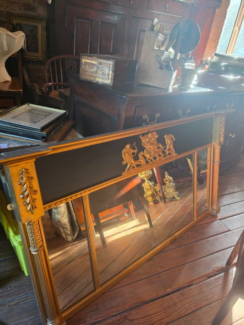 Superb 19thc Gilt  Overmantel  of Country House Size