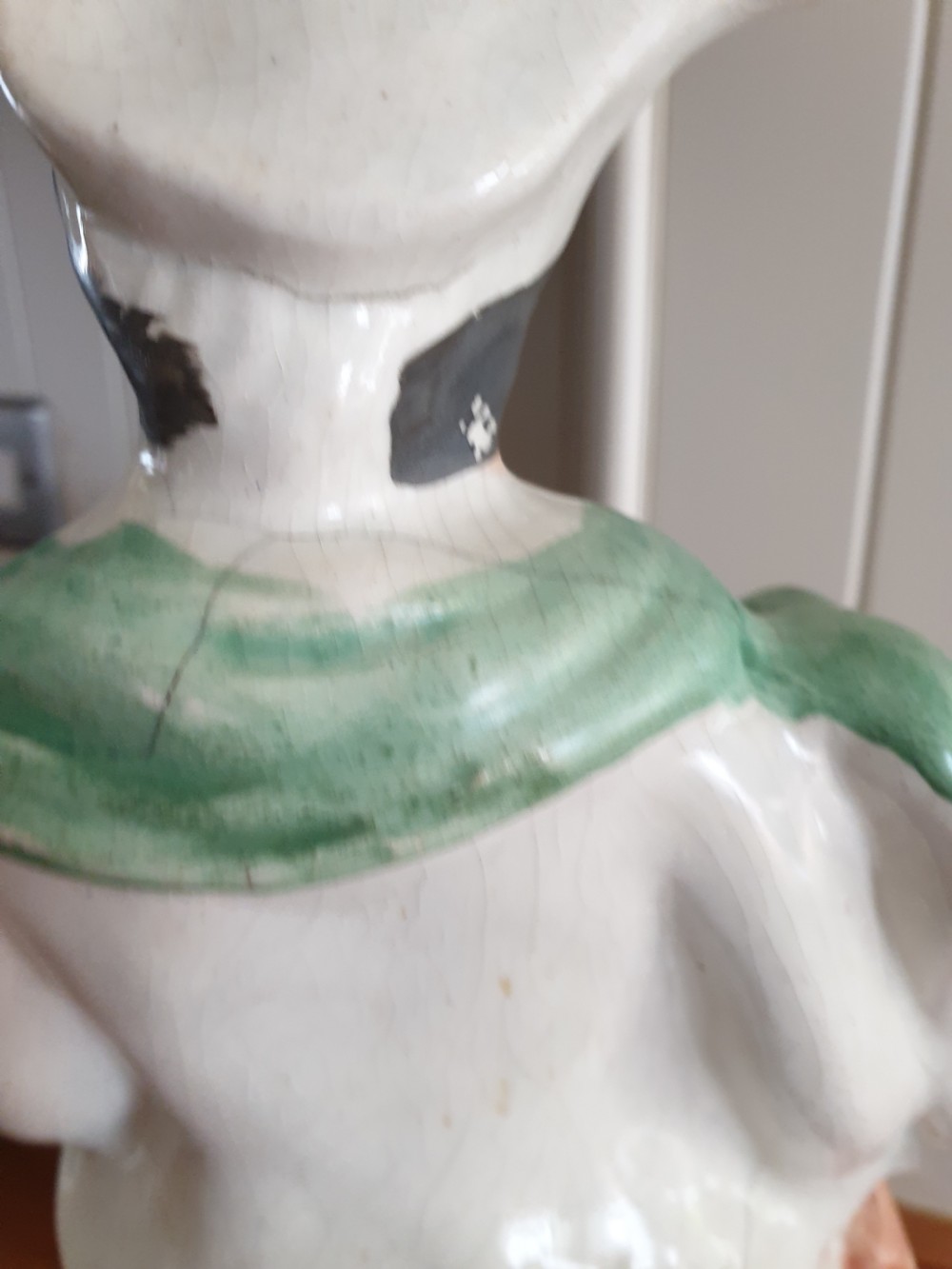 MASSIVE MID 19THC STAFFORDSHIRE FIGURE OF THE LION SLAYER View IV