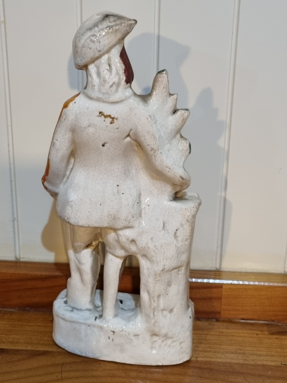 19thc STAFFORDSHIRE FIGURE OF THE GARDENER  View II