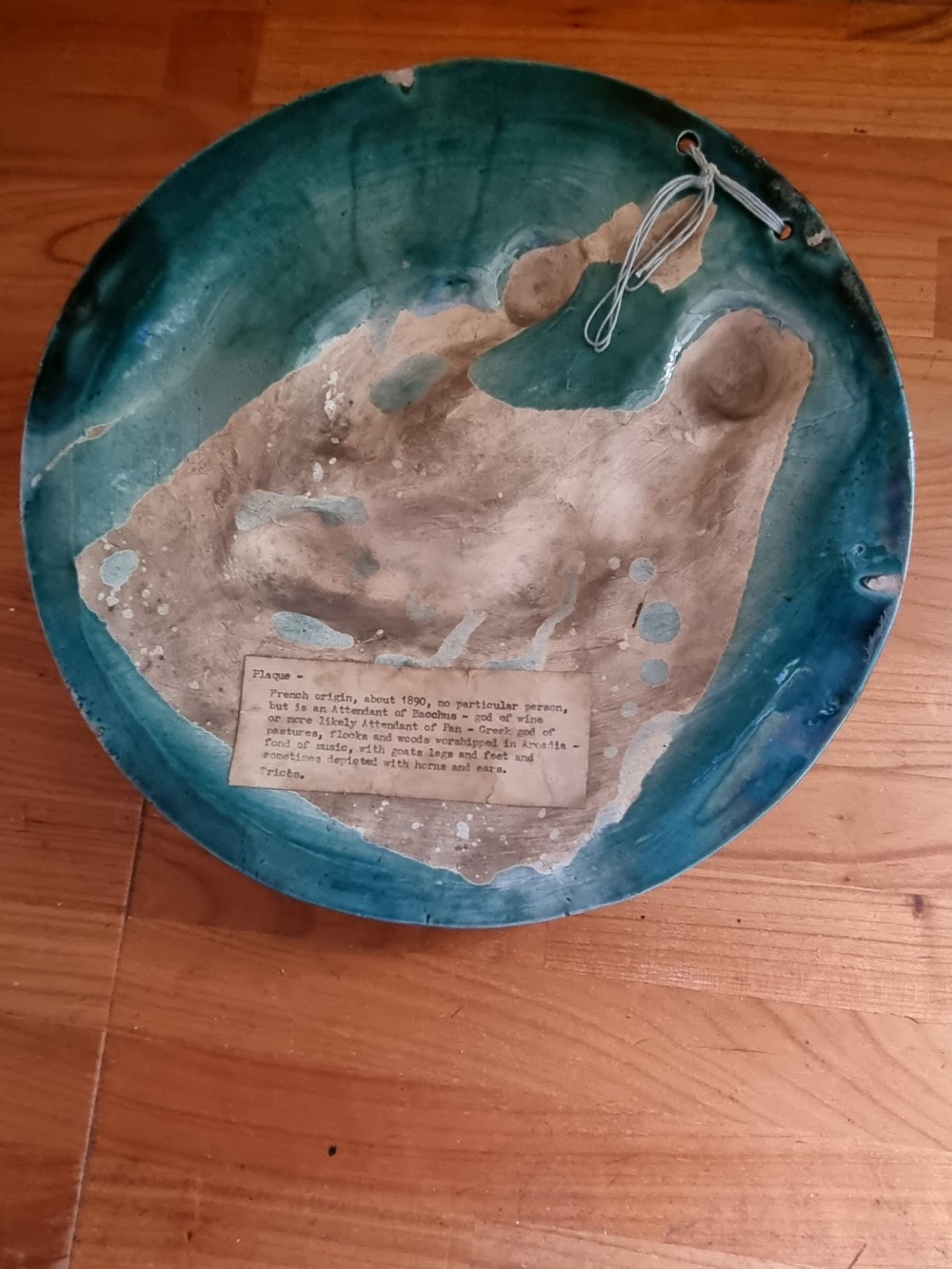 A STUNNING CLEMENT MASSIER MAJOLICA PLAQUE  View VI