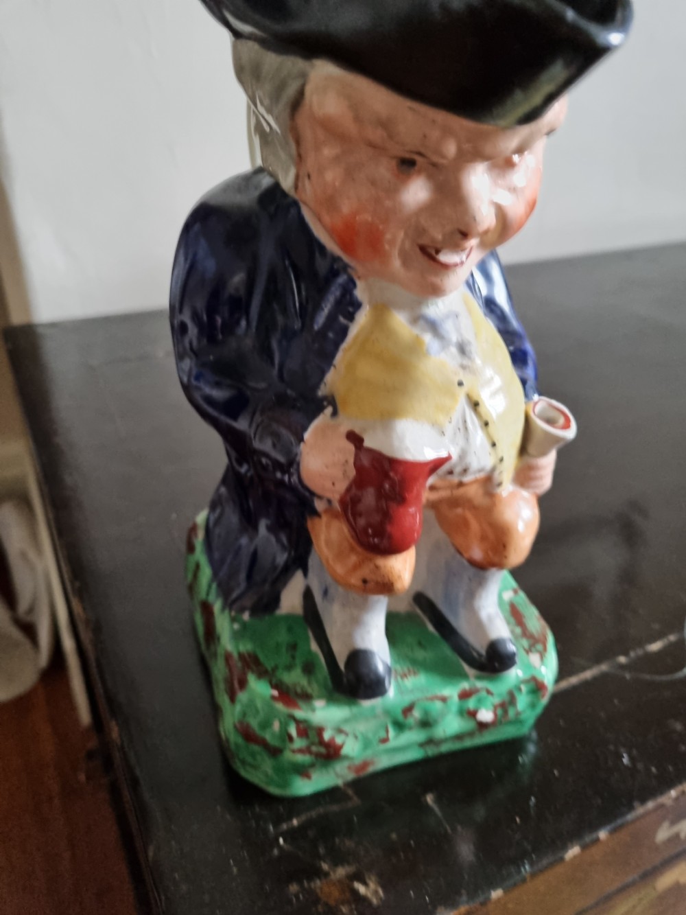 A LARGE 19THC STAFFORDSHIRE TOBY JUG  View VII