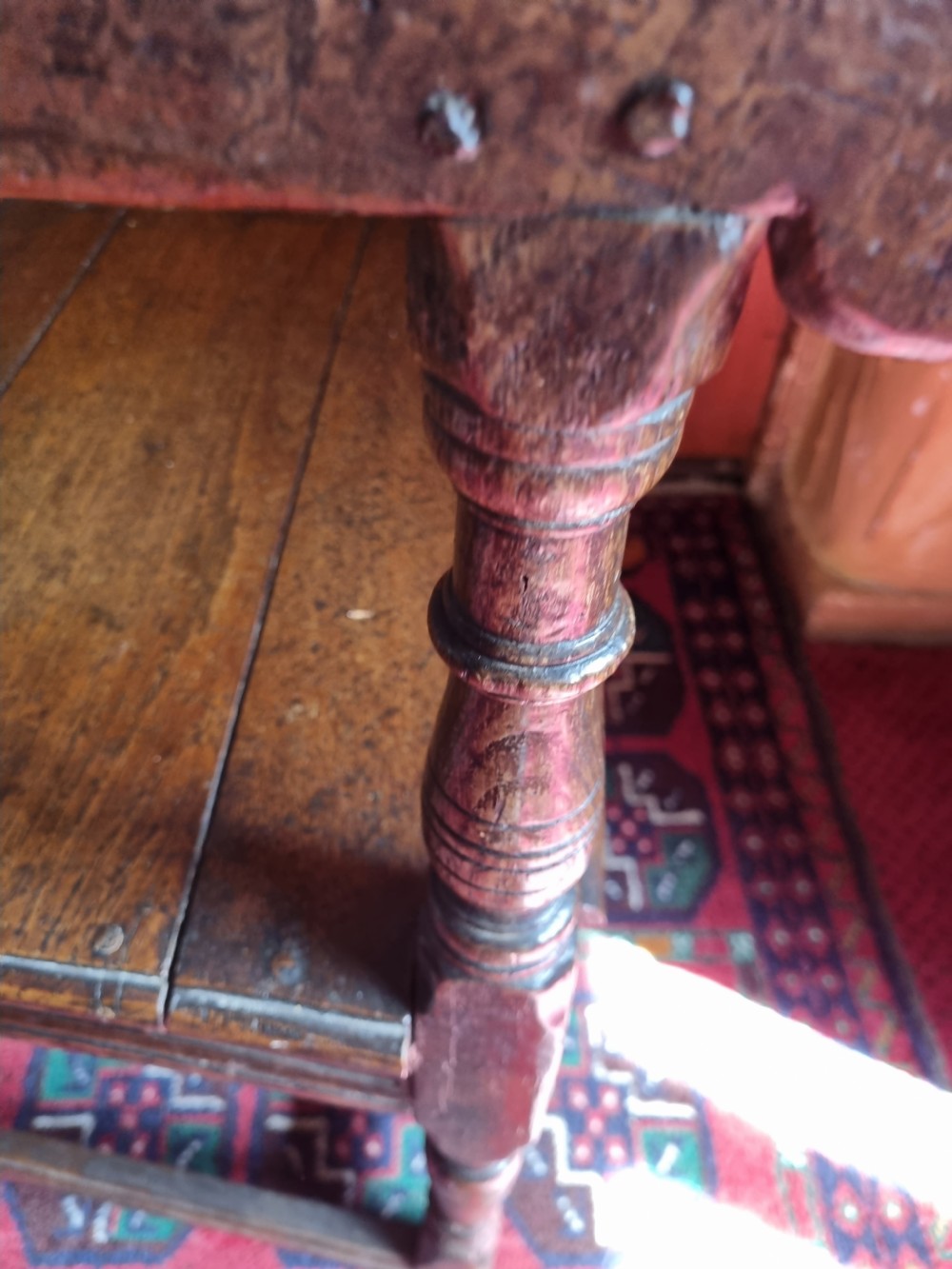 17thC OAK LANCASHIRE WAINSCOT ARMCHAIR  View VI