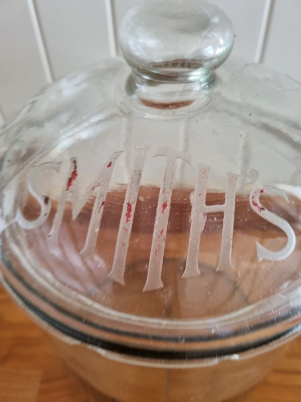A LARGE SMITHS CRISPS SHOP RETAIL JAR  View II