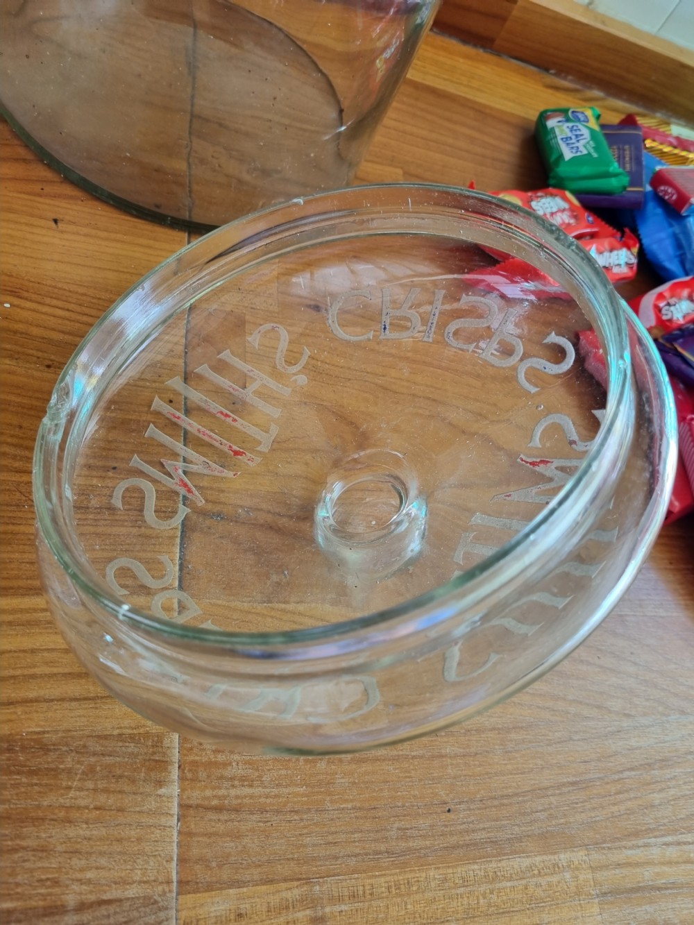 A LARGE SMITHS CRISPS SHOP RETAIL JAR  View III