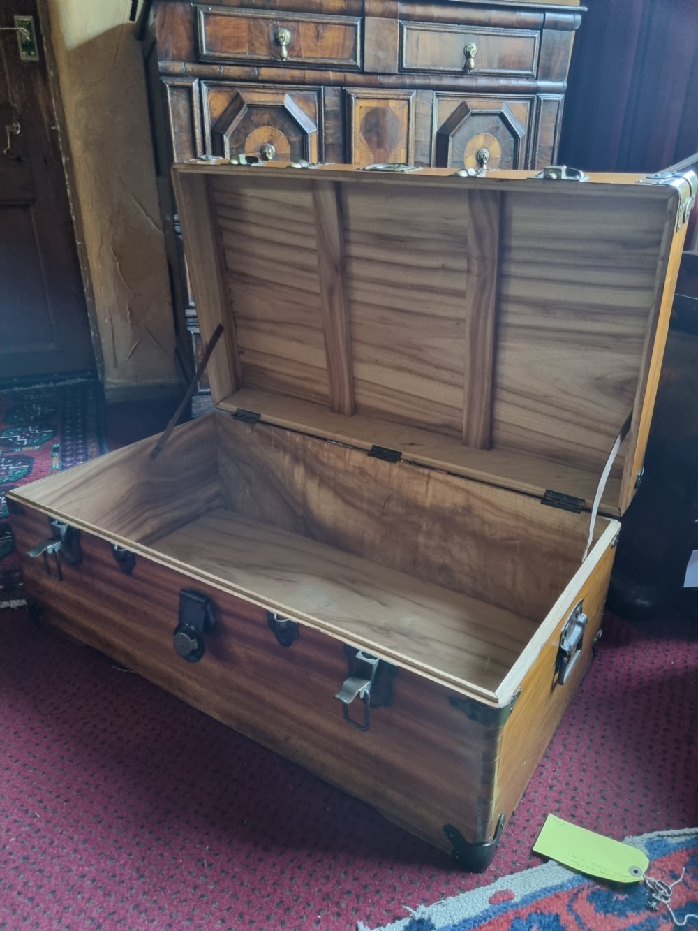 ANGLO CHINESE CAMPHORWOOD MILITARY TRUNK /CHEST View III