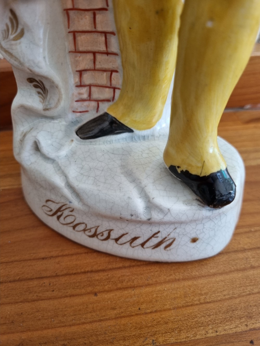  19THC STAFFORDSHIRE FIGURE OF LAGOS KOSSUTH View III