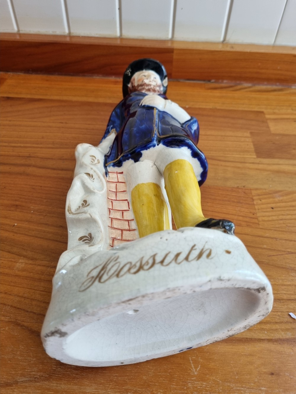  19THC STAFFORDSHIRE FIGURE OF LAGOS KOSSUTH View V