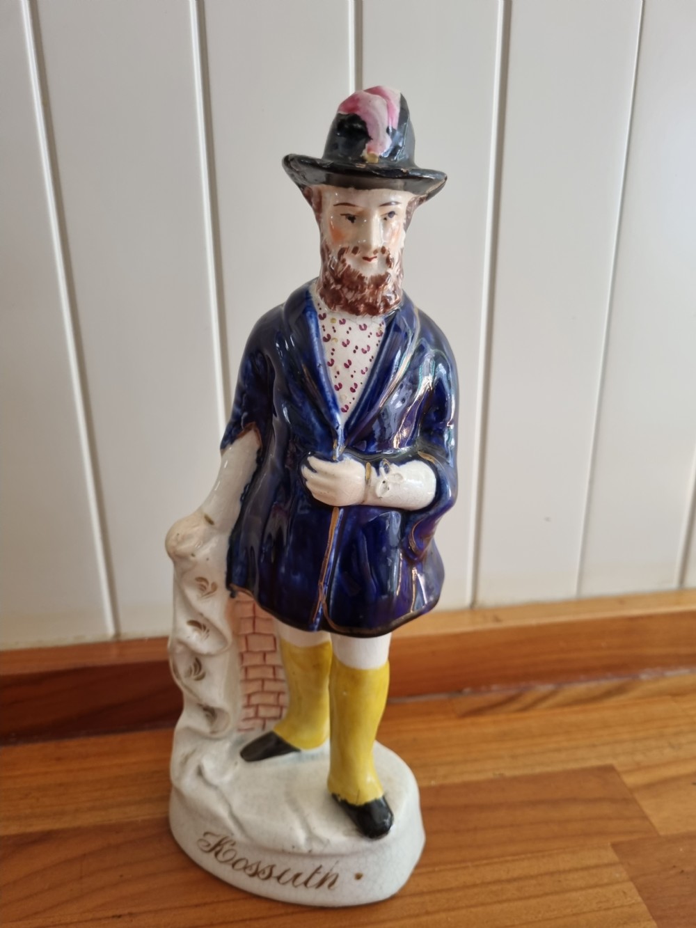  19THC STAFFORDSHIRE FIGURE OF LAGOS KOSSUTH View VI