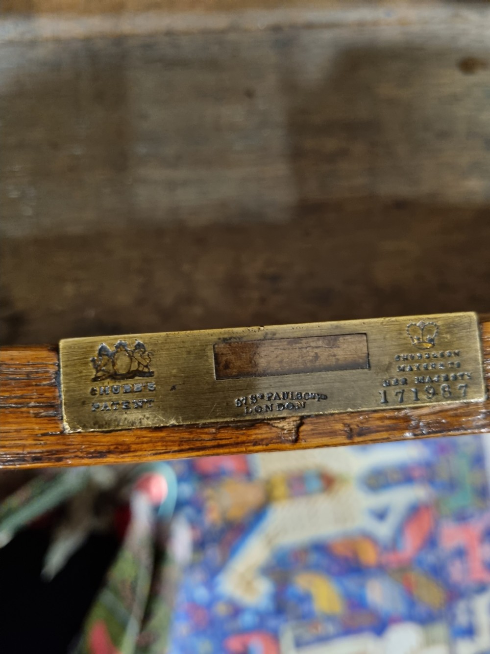 MILITARY CHEST IN 2 PARTS OF SMALL SIZE,.19THC LONDON MAKER  View II