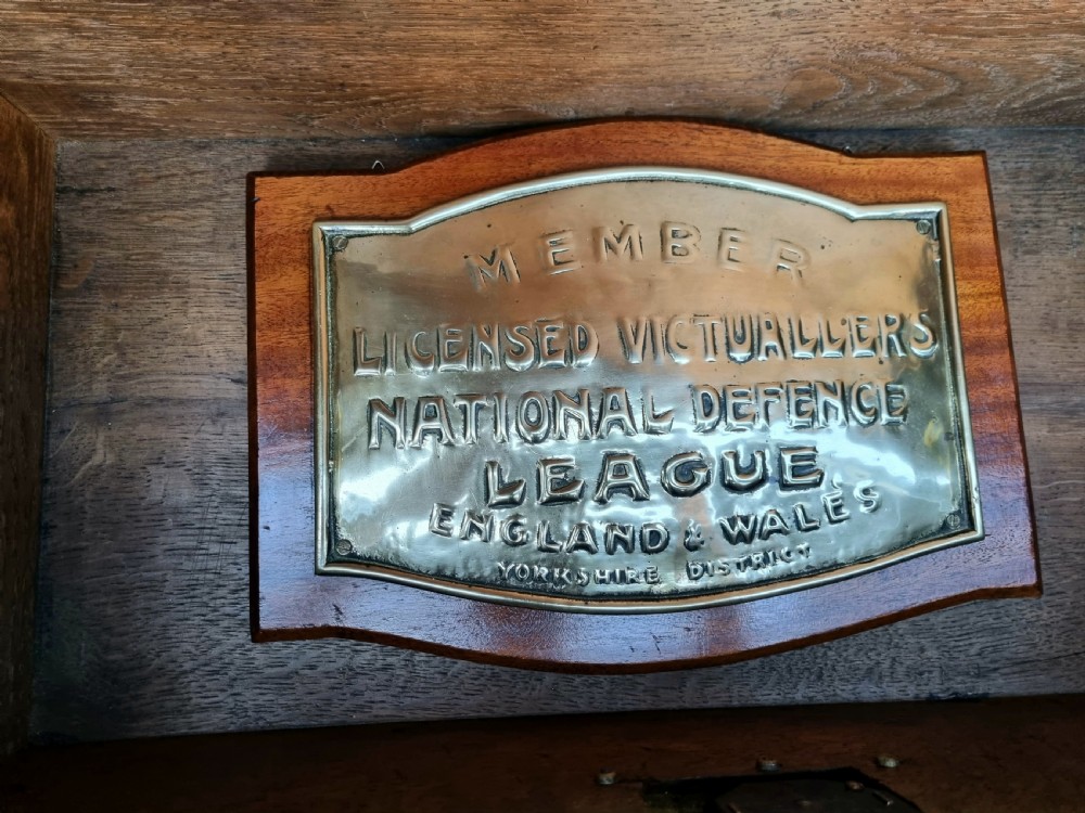 UNUSUAL EARLY 20THC  BRASS PUB SIGN ,YORKSHIRE 