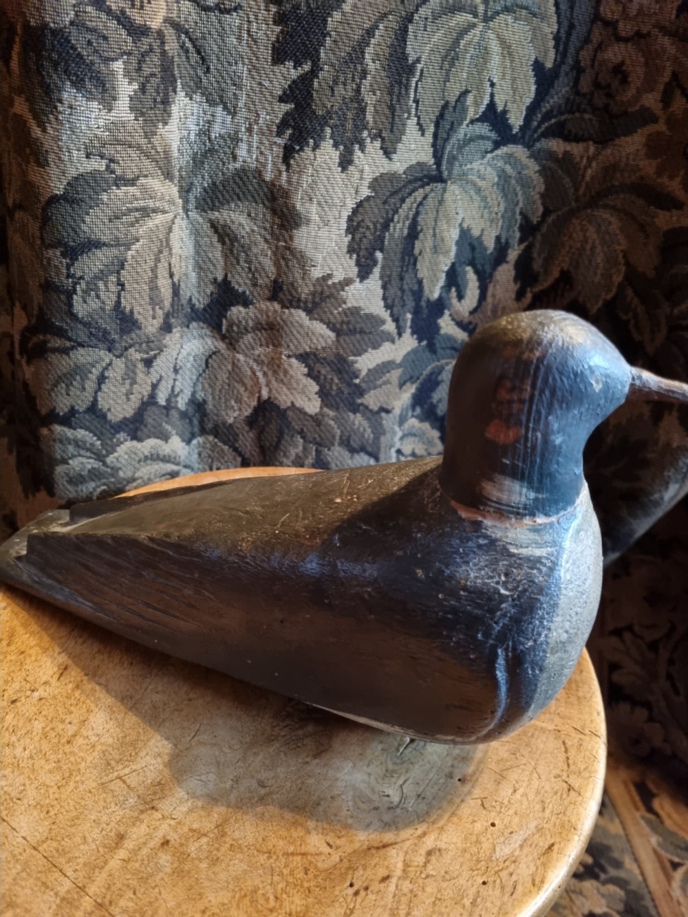 19TH C WOODEN DECOY DUCK (NO2) View IV