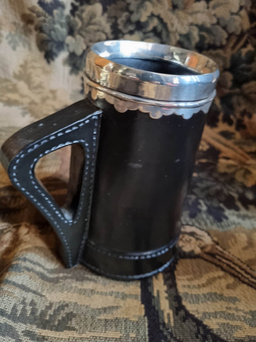  ASPREYS  SILVER MOUNTED DOULTON 