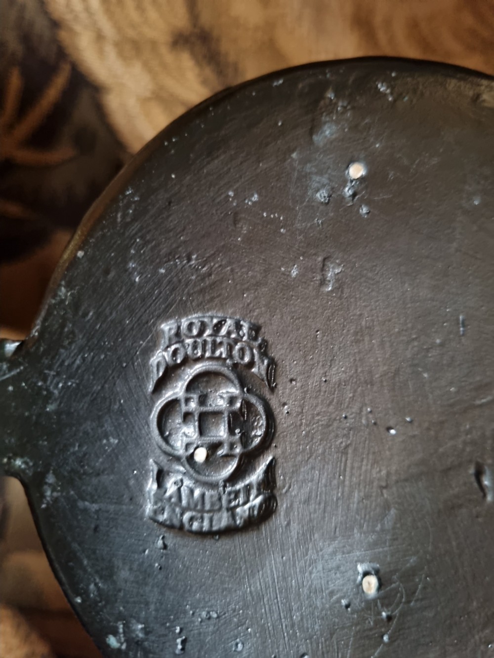  ASPREYS  SILVER MOUNTED DOULTON 