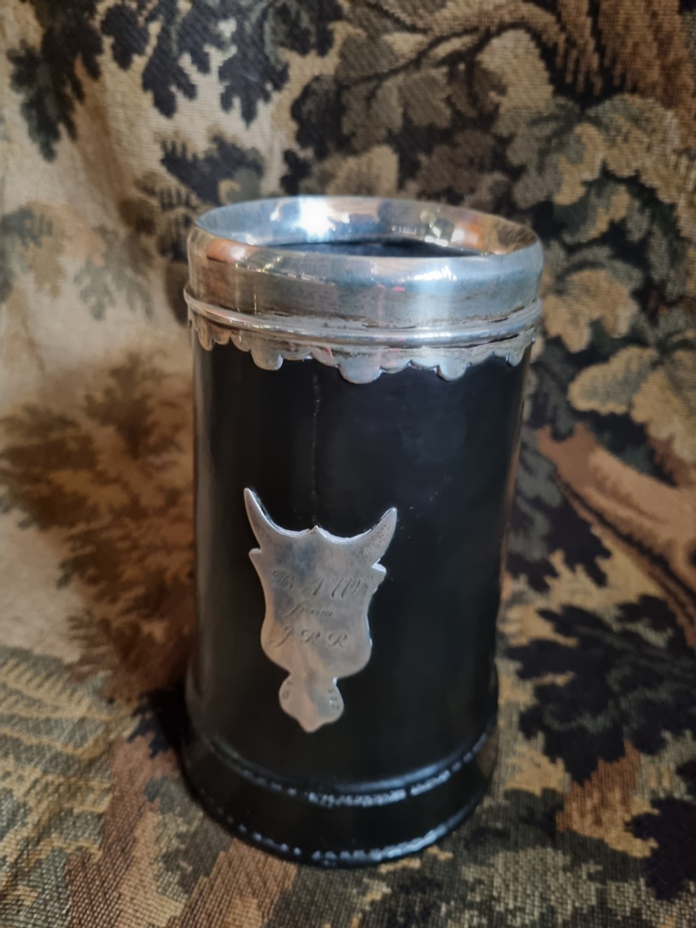  ASPREYS  SILVER MOUNTED DOULTON 
