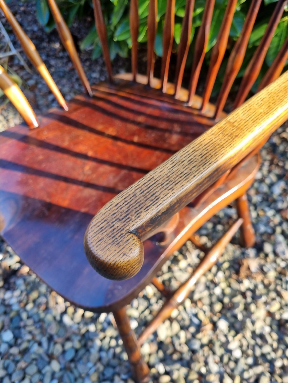 SUPER LARGE 19THC WEST COUNTRY WINDSOR ARMCHAIR View IV