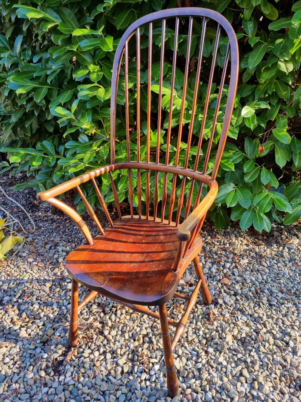 SUPER LARGE 19THC WEST COUNTRY WINDSOR ARMCHAIR View VI