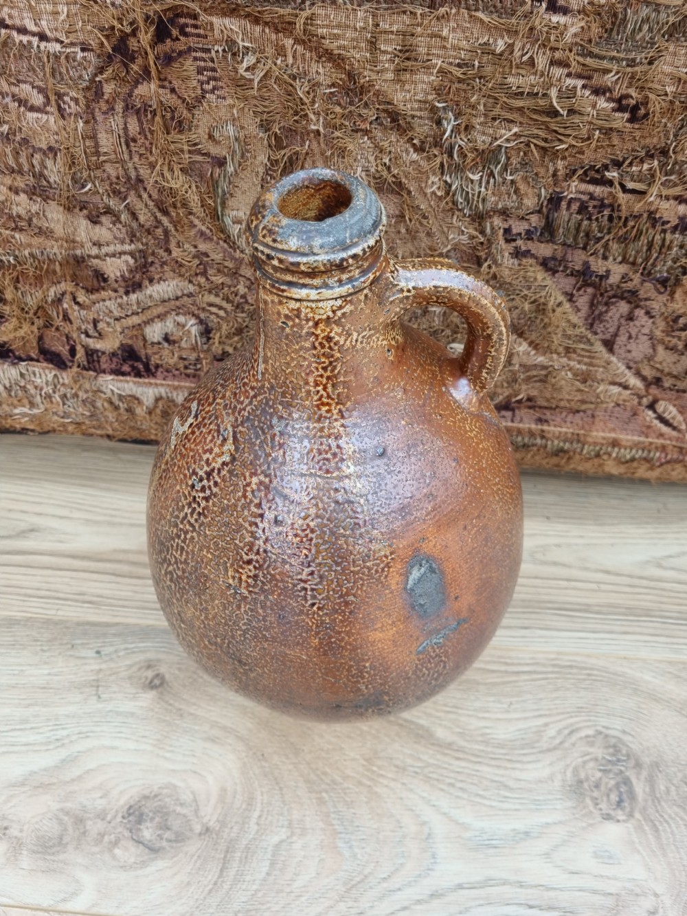 A 17THC  TIGERWARE BELLARMINE JUG 
MARKED 2  View III