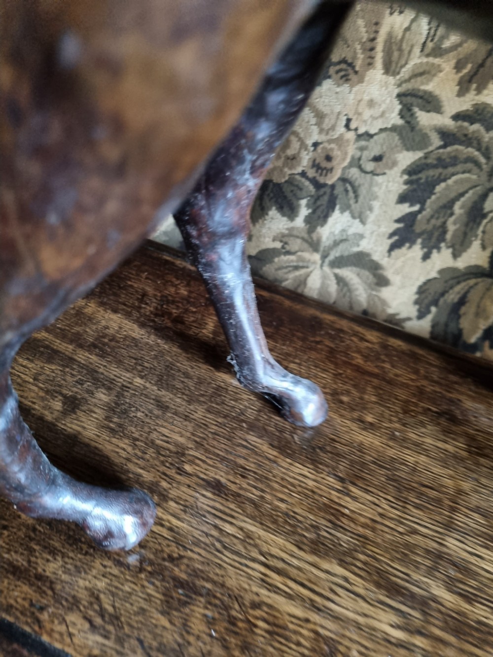 GOOD FRENCH  5OCM H.51CM L  LEATHER HORSE MODEL View IV