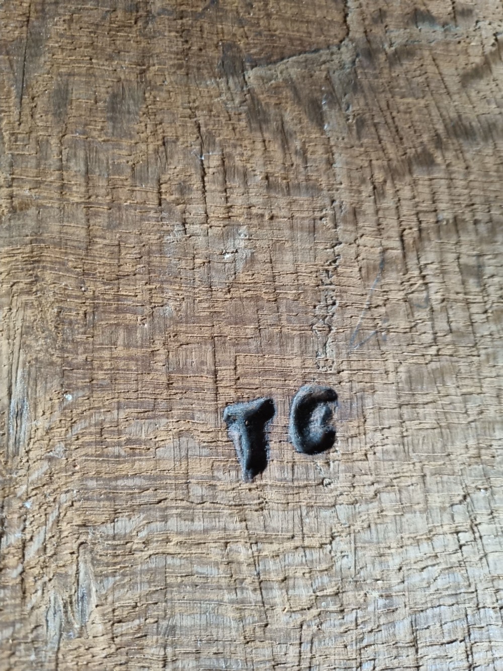 AN UNUSUAL 17THC OAK SIDE CHAIR  View IV