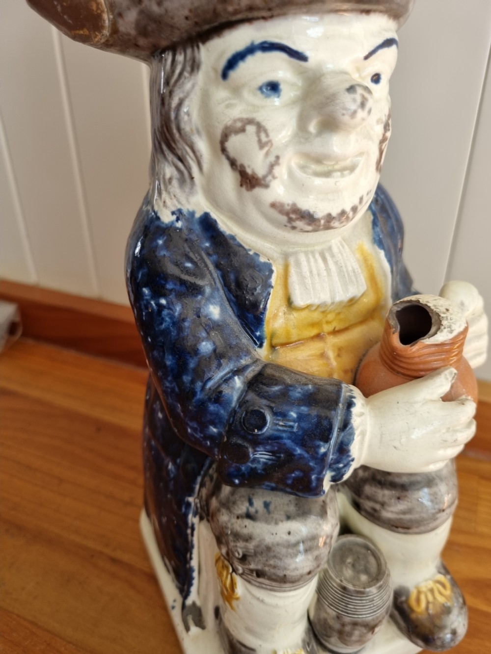 A GOOD 18THC POTTERY TOBY JUG C1800 View III