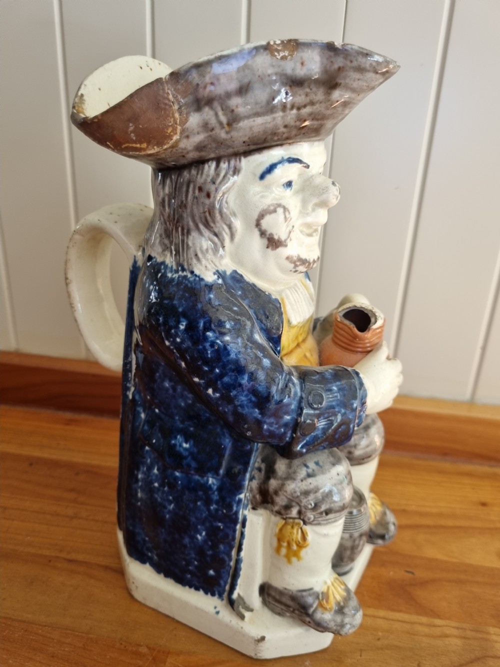 A GOOD 18THC POTTERY TOBY JUG C1800 View VI