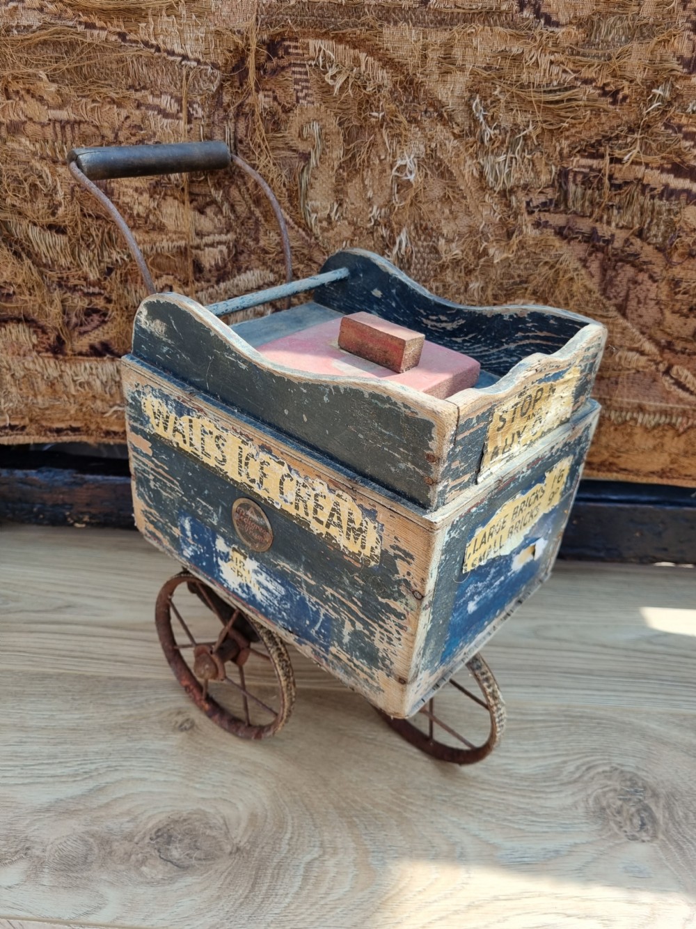 TRIANG CHILDS WALLS ICE CREAM.CART View VII