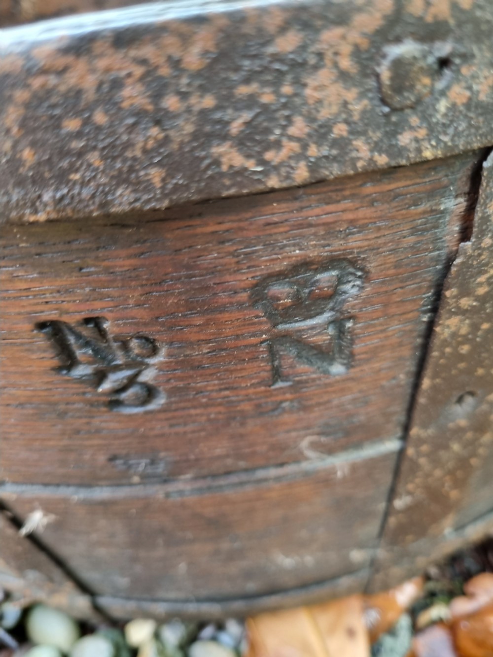 A  GENUINE ROYAL CONNECTION GEO1V C1826 4 PECK OAK MEASURE. View VII