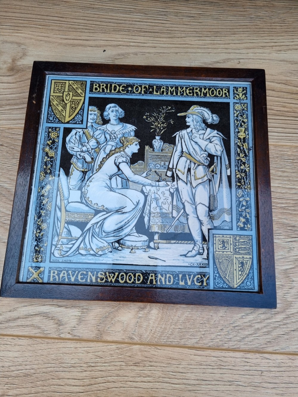 SET OF SIX 20CM MINTON 