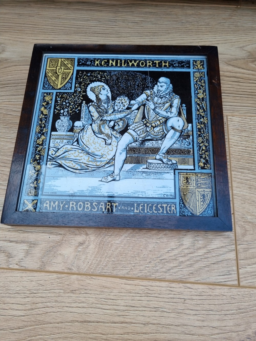 SET OF SIX 20CM MINTON 