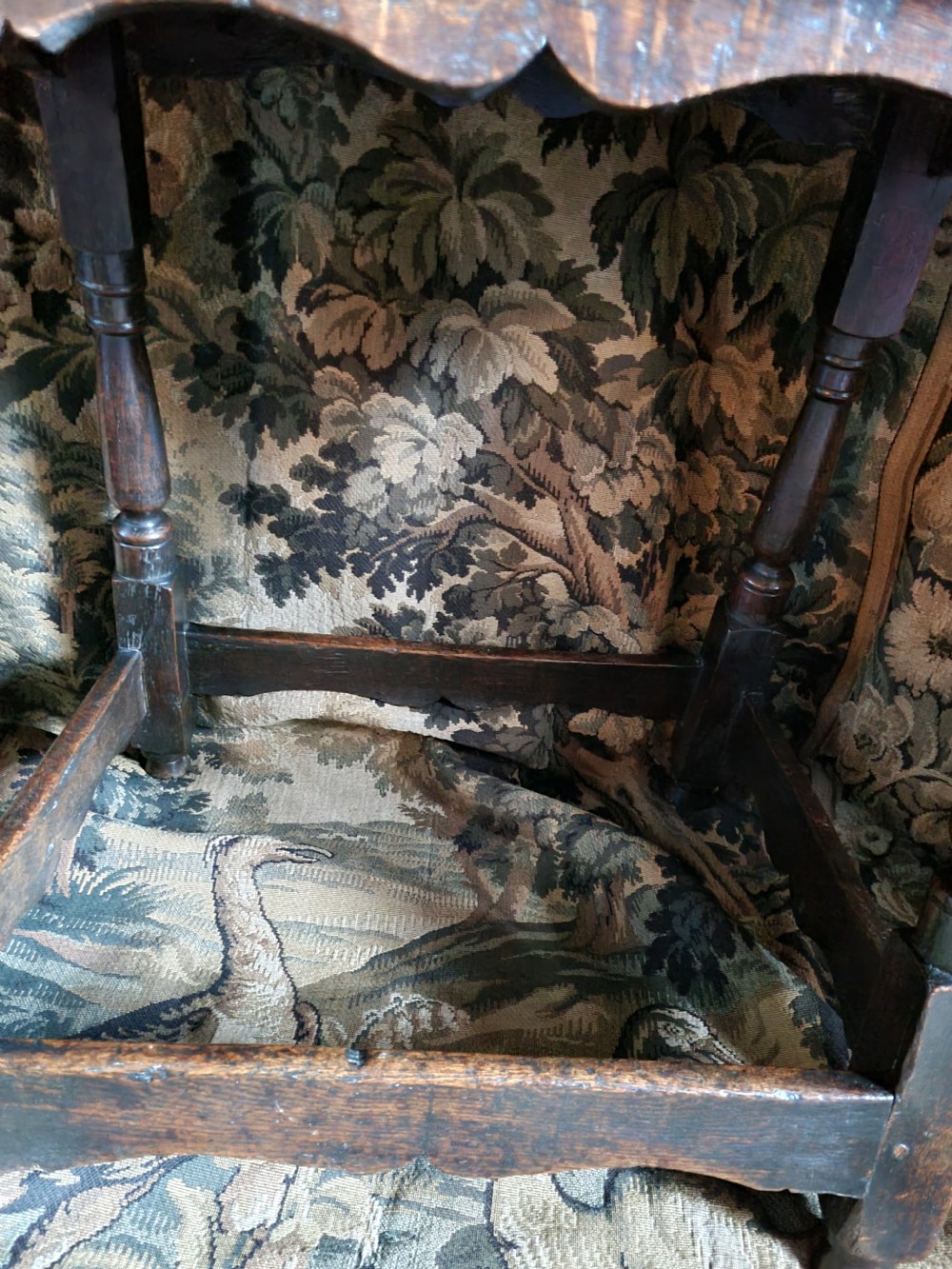AN UNUSUAL LATE 17THC OAK LOW TABLE C1680 ENGLISH View IV