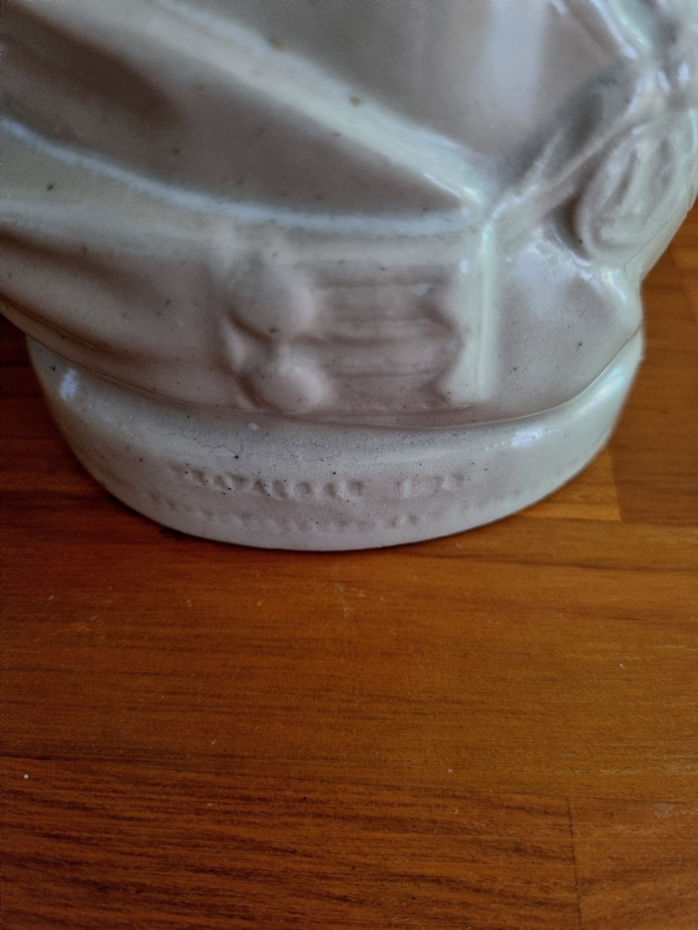 19THC STONEWARE LARGE JUG DEPICTING NELSON View IV