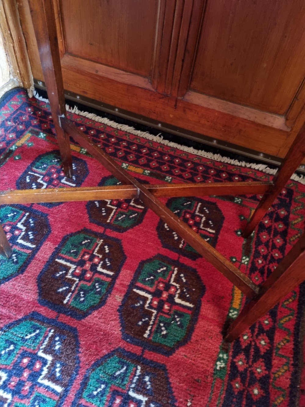 GEORGIAN MAHOGANY CHEVERET (2 PIECE) LADIES DESK View VII