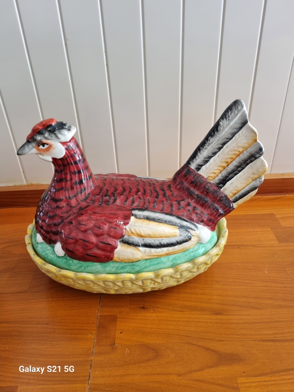 LARGE 19THC POTTERY 