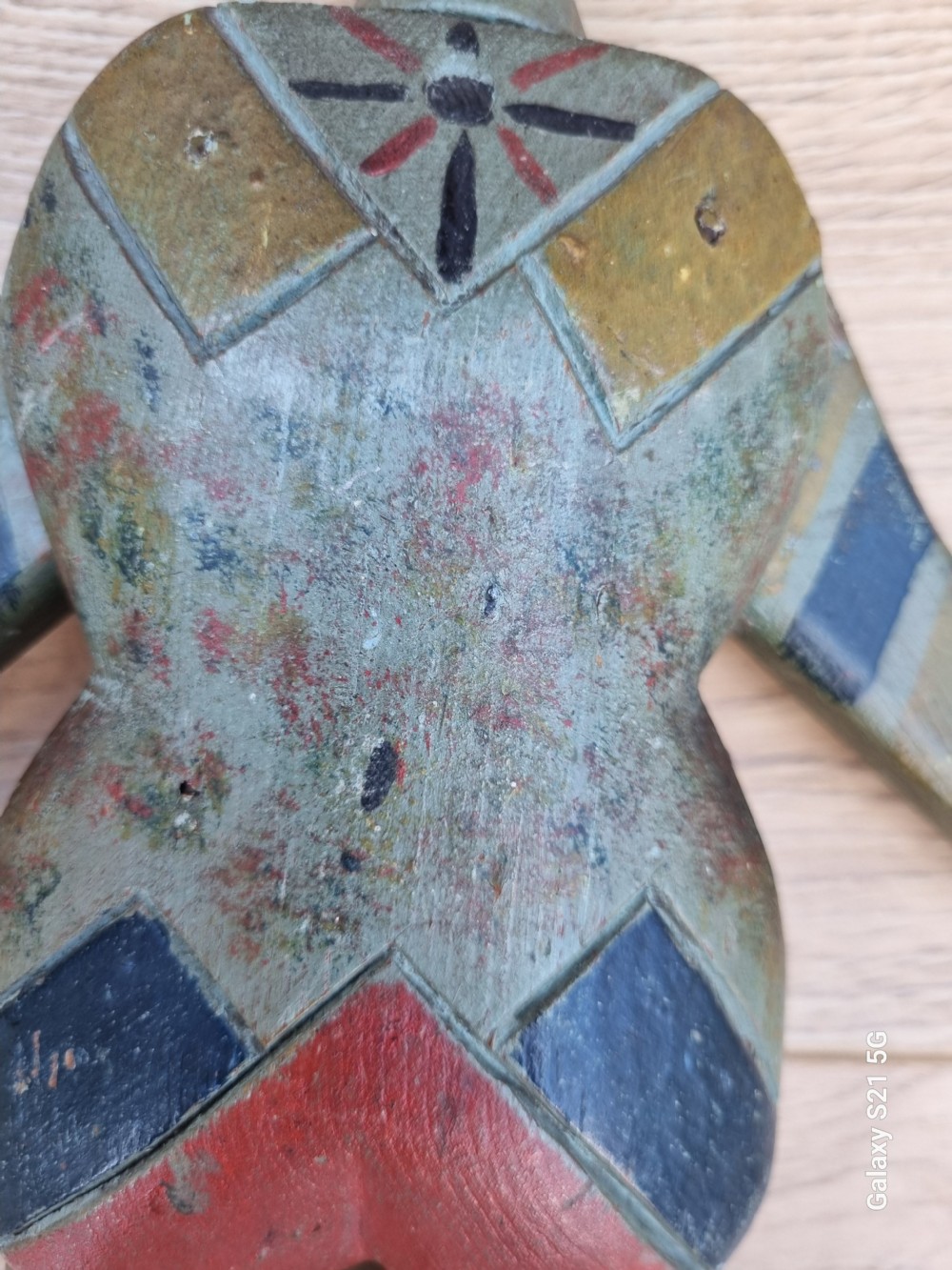 RARE COMPLETE 19THC WOODEN DANCING PUPPET  View VI