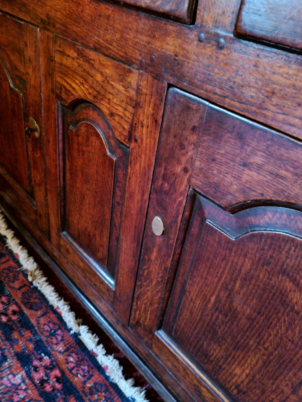 RARE MID 18THC SMALL LLANRWST OAK DRESSER AND RACK 138CMSL View VIII