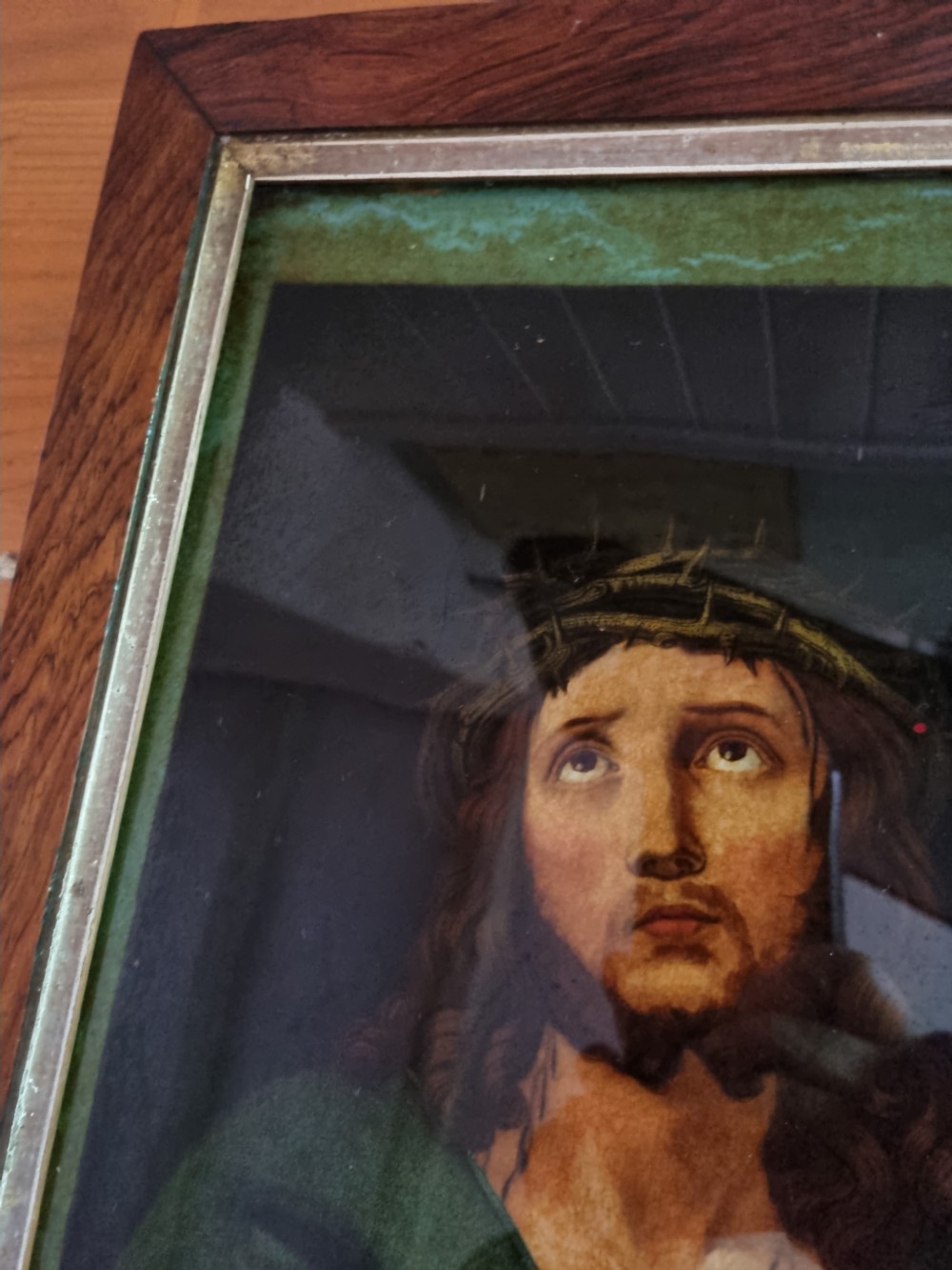 L18THC/E19THC REVERSE GLASS PICTURE OF 