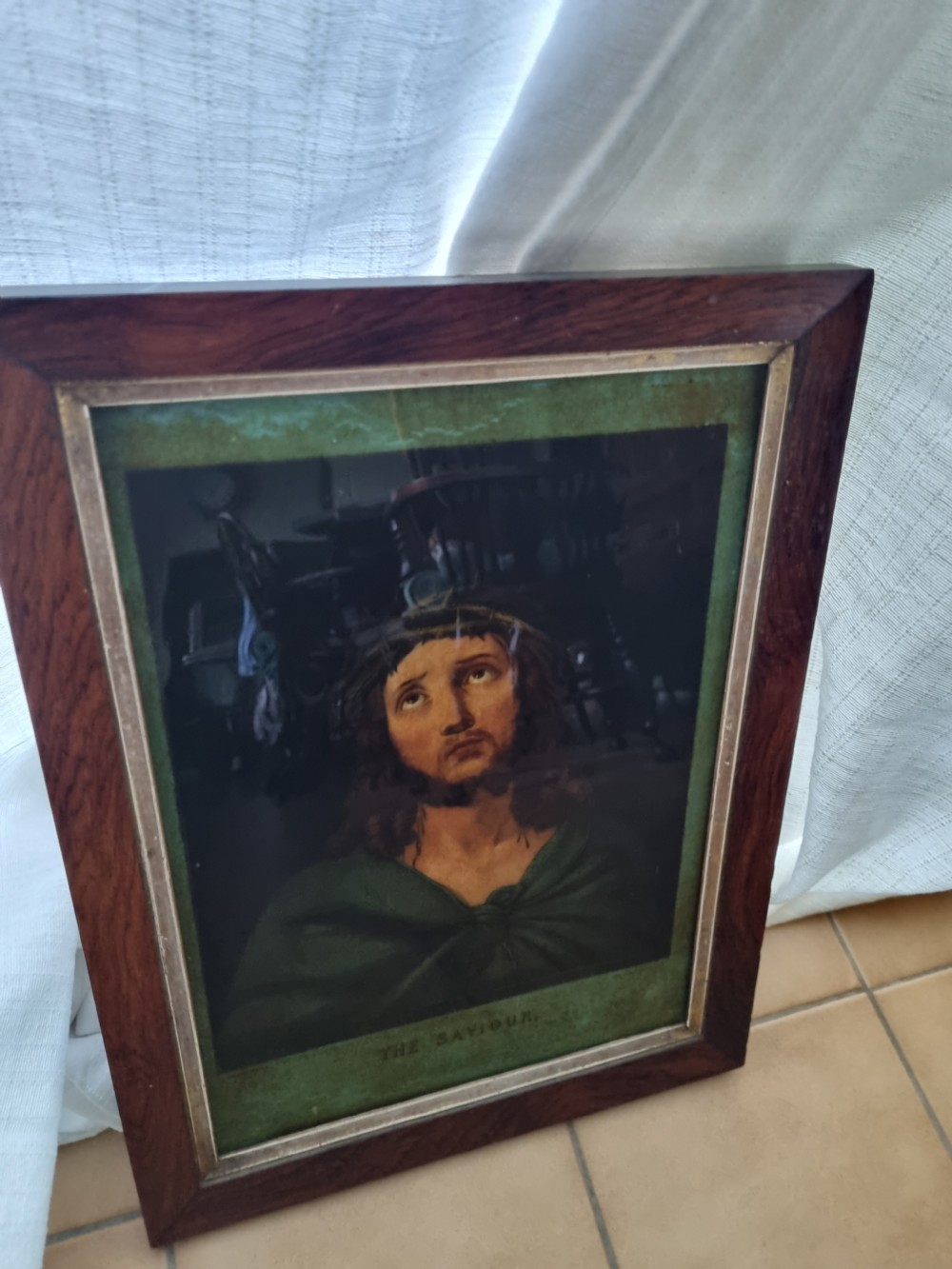 L18THC/E19THC REVERSE GLASS PICTURE OF 