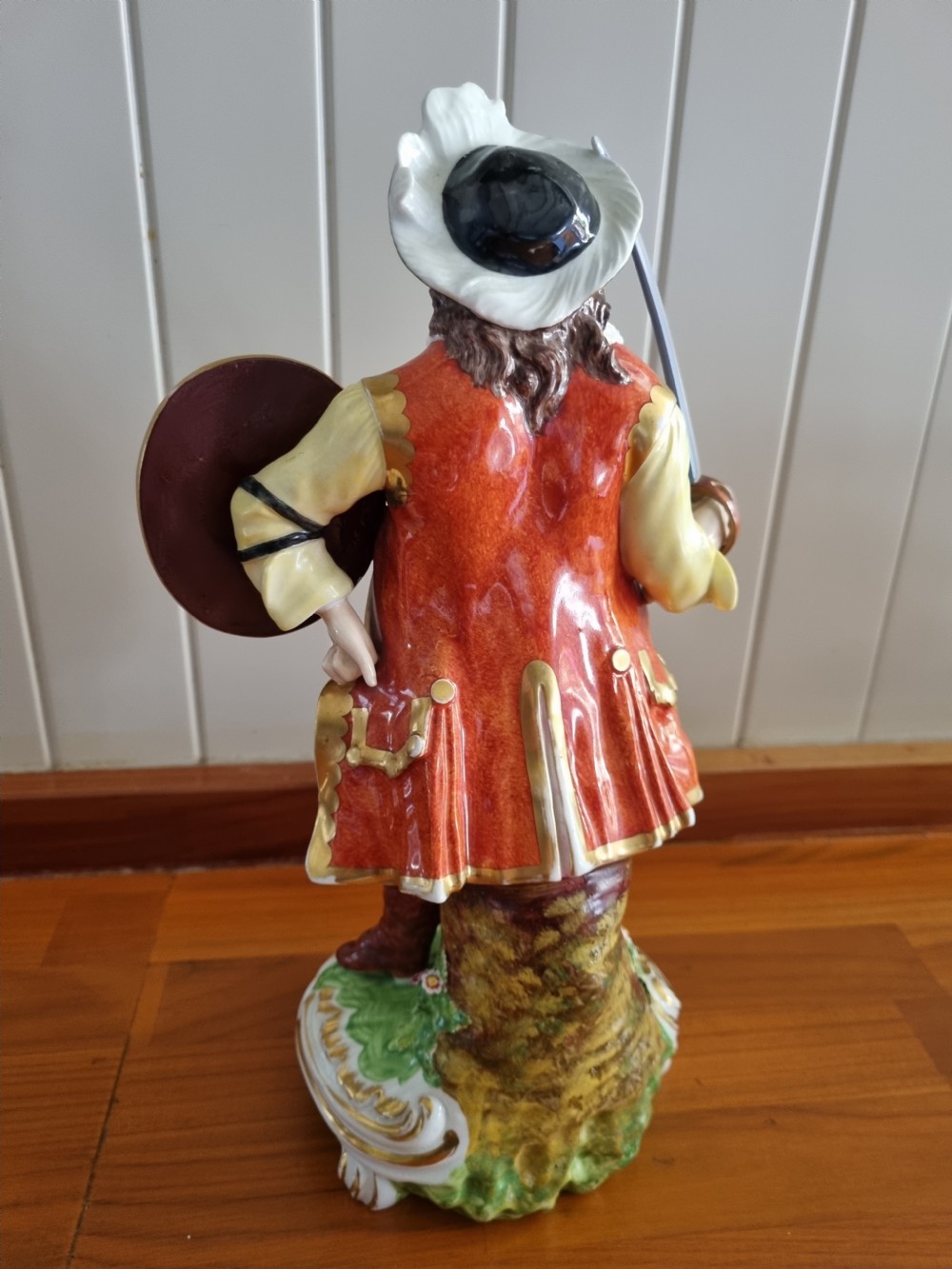 19THC DERBY FIGURE OF JAMES QUINN IN THE ROLE OF FALSTAFF View II