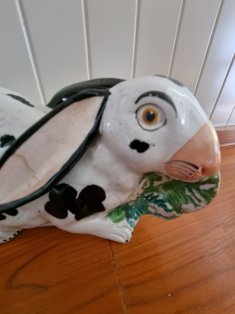 RARE STAFFORDSHIRE LARGE RABBIT C1850 View III
