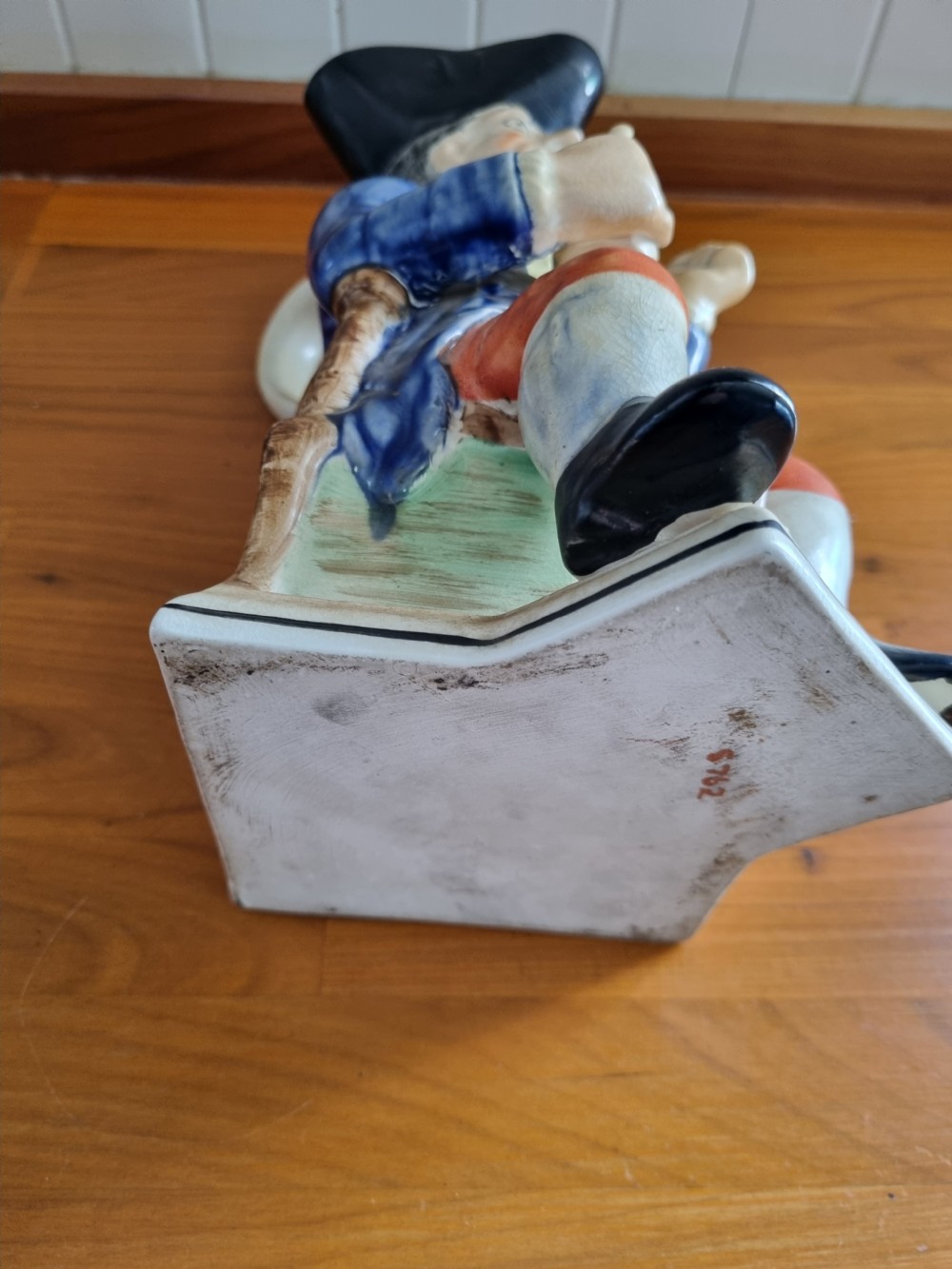 A MASSIVE  19THC STAFFORDSHIRE TOBY JUG  View III