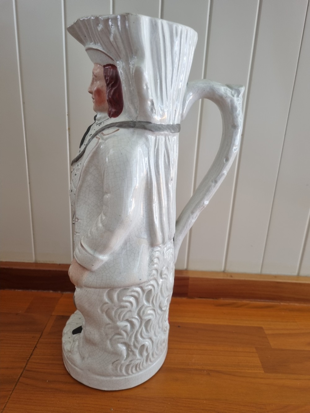 MASSIVE 19THC STAFFORDSHIRE TOBY JUG  View VI