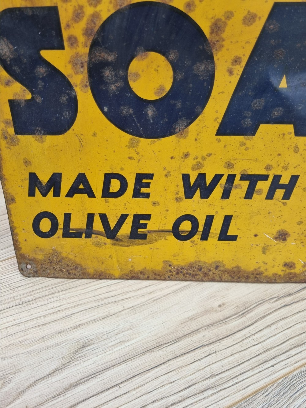 OLD ENAMEL ADVERTISING 