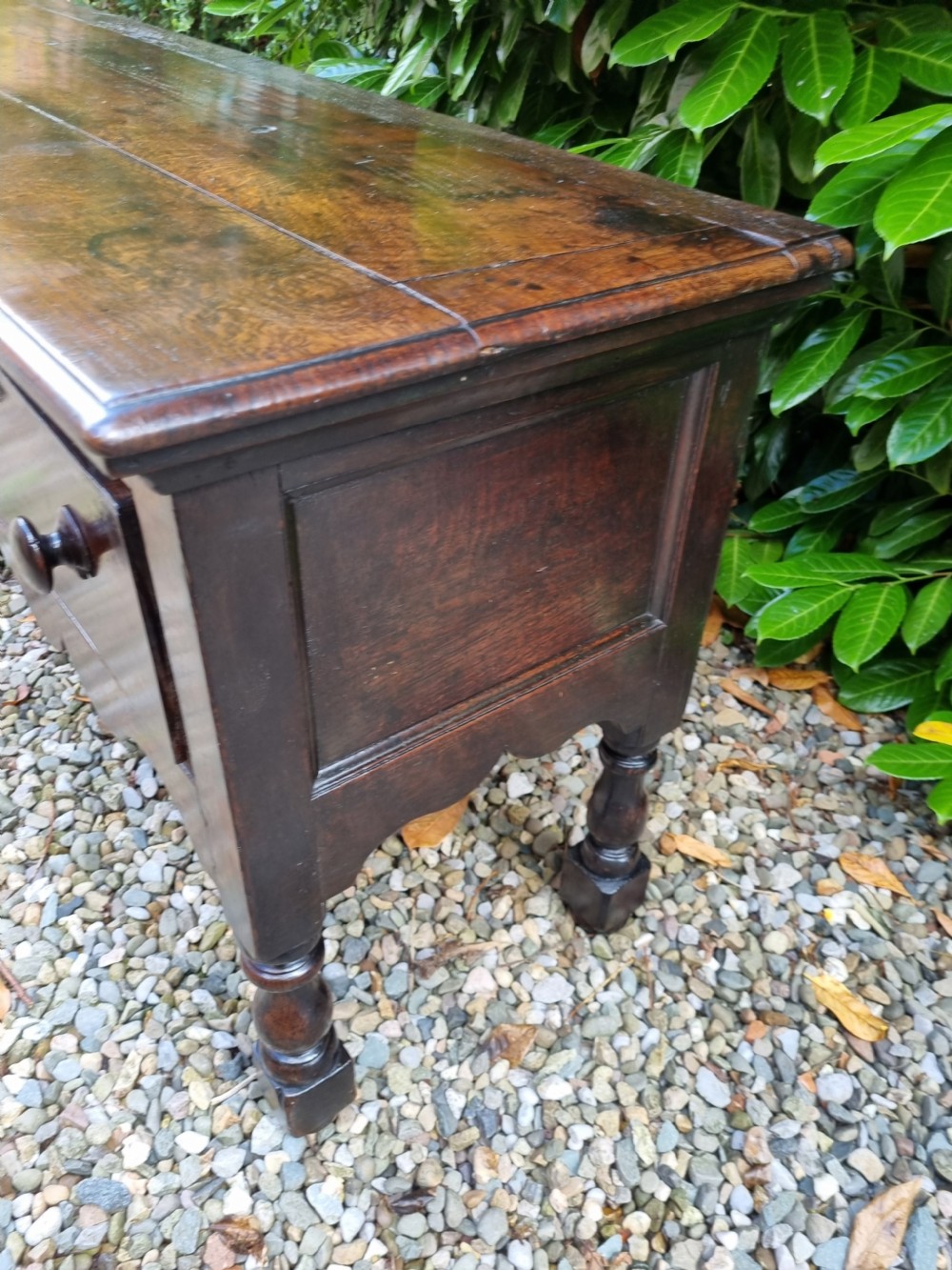 EARLY 18THC COUNTRY HOUSE LOW DRESSER BASE  View III