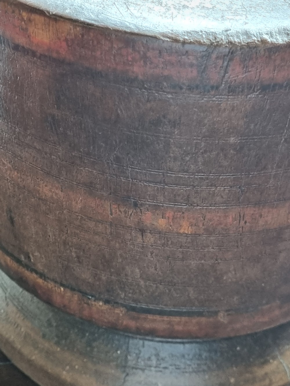 ANTIQUE MASSIVE TREEN PESTLE View IV