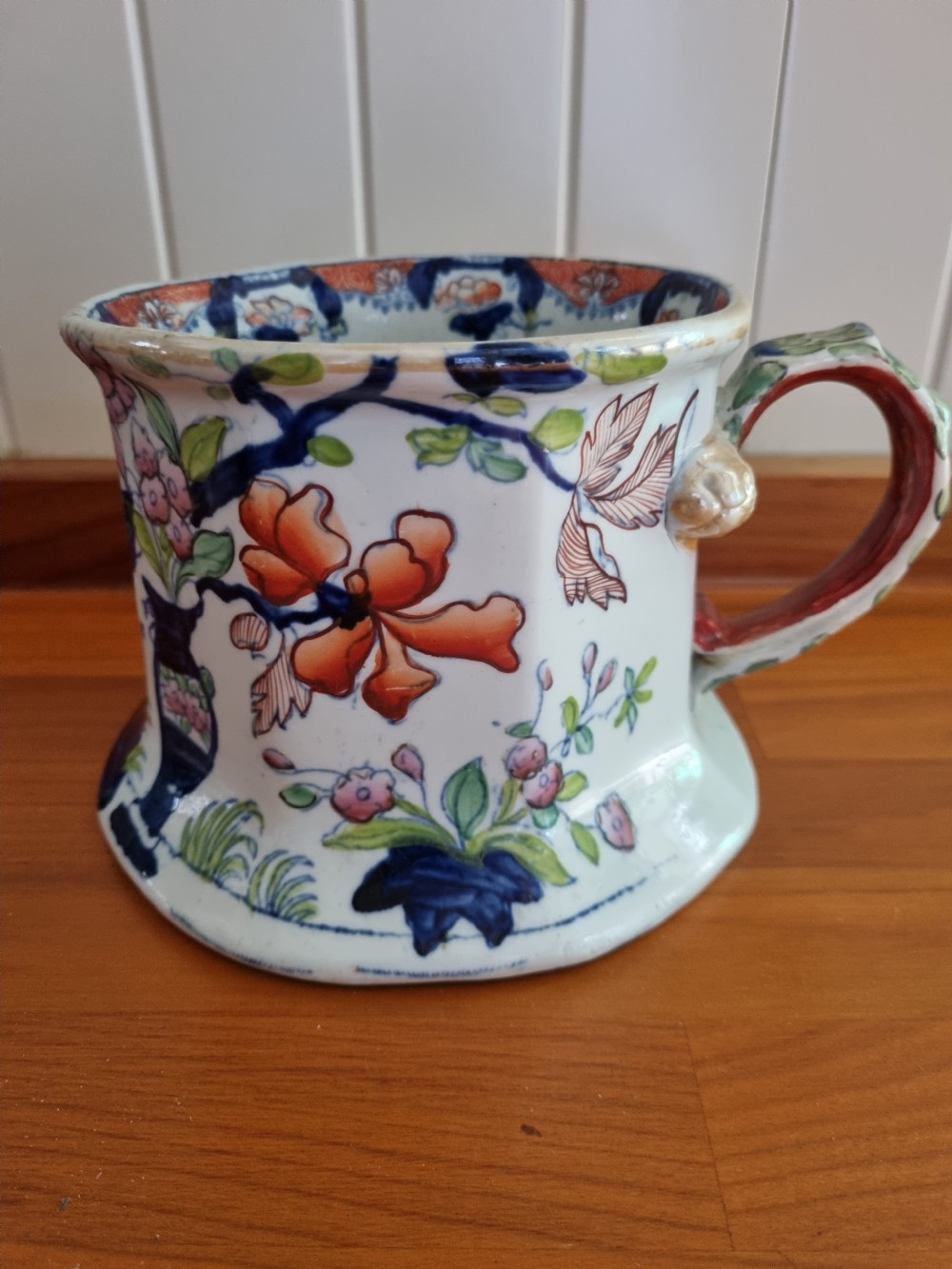 LARGE 19THC MASON,S IRONSTONE MUG  View VI